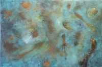 Geheimnisvolle Unterwasserwelt 80x120cm